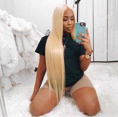 China Silky Straight Wave Wholesale 613 Blonde Hair Extension, 613 Hair Bundles For Black Women, 100% Russian High Quality Hair Extension for sale