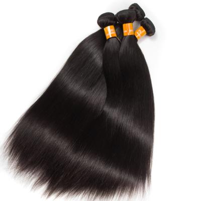 China Silky Straight Wave 100% Straight Weave Remy Human Virgin Hair Extension Bundles Cuticle Aligned Indian Virgin Hair for sale