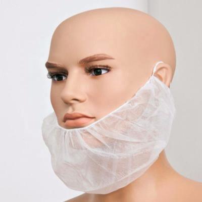 China Disposable Workshop Nonwoven Fabric Beard Cover For Food Industry for sale