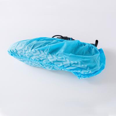 China Hospital Non-Slip Disposable Nonwoven Plastic One Boot Shoe Dust Covers for sale