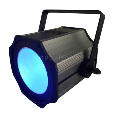 China 200W Indoor Sound Activated RGBW 4in1 Smooth Color Mixing COB LED Par 64 for sale