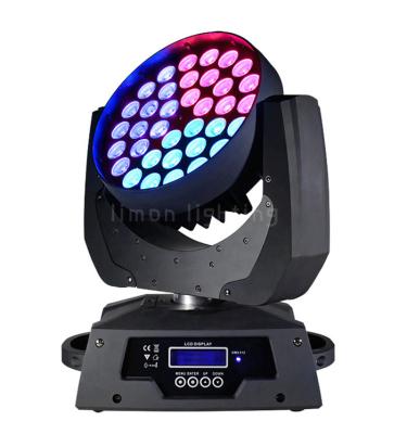 China 36x10w RGBW 4in1 Pizza Effect LED Wash Moving Head Zoom Stage Lighting for sale