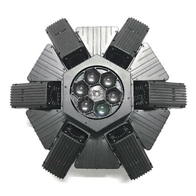 China 6x10w LED Wash+6x30W LED Beam Moving Head Pixel Control Stage Lighting for sale