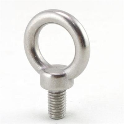 China DIN580 Stainless Steel Eye Bolt 316 Stainless Steel Eye Bolt And Nut for sale