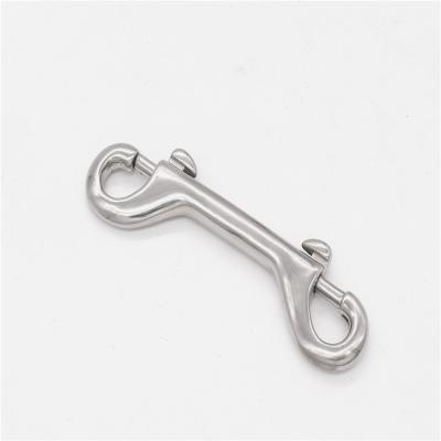 China Heavy Industry 304 Stainless Steel Double Snap Hook Rigging Hardwares for sale