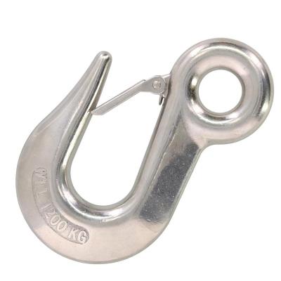 China Heavy Industry Elevator Hook 304 Stainless Steel Eye Hook for sale