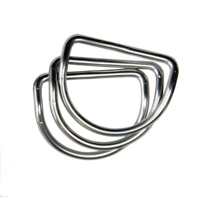 China Industrial Rigging Hardware For Handrail Metal Stainless Steel D Ring for sale