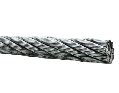 China Sling AISI 316 and Marine Grade 304 Stainless Steel Wire Rope has a superior smooth and shiny surface finish for sale