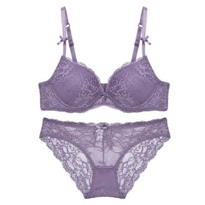 China Fashion anti-static anti-static women's cikini lace sexy ladies sets underwear women bra underwear set for sale