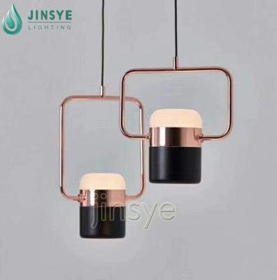 China Warehouse Modern Design Gold Black Metal Pendant Light Vintage Cheap Industrial Pendant Lamp Lighting for sale