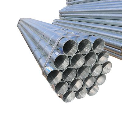 China Liquid Pipe Hot Dip Galvanized Steel Pipe Galvanized Round Pipe Q235B Fire Welded Steel Pipe for sale