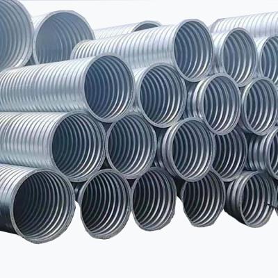 China Light Quality Assemble Steel Corrugated Culvert , Steel Culvert For Drainage for sale