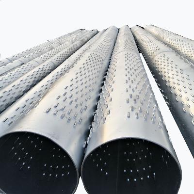 China Pipe Stainless Steel Drill Pipe 219mm Q235B Bridge Liquid Filter Pipe Dewatering Well Pipe for sale