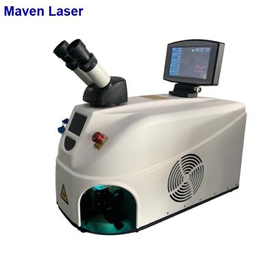 China Silver Stainless Steel Gold Metal Jewelry Laser Welding Repair YAG Laser Spot Repair Metal Jewelry Laser Welding Machine With CCD for sale