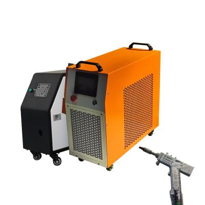 China New Air Cooling 1500W Welding Machine Fiber Laser Metal Fabrication Portable Laser Beam Handheld Welding Machine for Hotels for sale