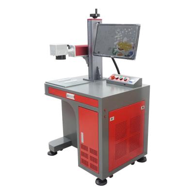 China Raycus Jpt Mopa 20w 30w 50w Water Cooled Industrial Portable Fiber Laser Marking Machine For Metal Plastic Laser Etching Marking for sale