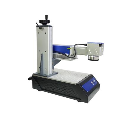 China VISION SYSTEM 355nm 3W 5W JTP Benchtop Air Cooling Portable UV Laser Marking Machine For Glass Plastic Paper Ceramic for sale