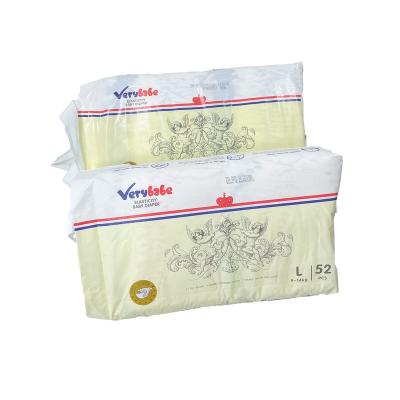 China High Grade Disposable Baby Diapers Absorbency Baby Diaper Super Soft Breathable Plain Weave Manufacturer In China for sale