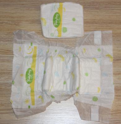 China Printed Elastic Waistband Clothlike Movie Magic Tapes Baby Diapers for sale