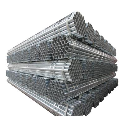 China Structure Pipe Hot Dip Galvanized Round Pipe Carbon Steel Pipe Steel Tube Galvanized Steel Pipe / Tube for sale