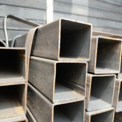 China Structure pipe factory direct sales black square steel pipe for construction for sale