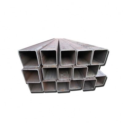 China Structure pipe factory direct sales black square steel pipe for construction made in china for sale