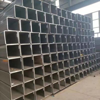 China High Quality Ms. Erw Hollow Section Construction Pipe Cavity Iron Rectangular Pipe Welded Black Steel Tube for sale