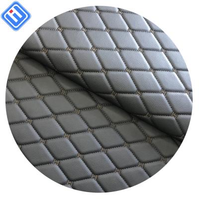 China Waterproof Fashion Embroidery Car Mats Car Accessories Leather Quilting Seat Covers Design for sale