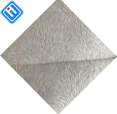 China Heat-insulation Wholesale 100% Polyester Car Ceiling Fabric Car Headliner Leather Fabric for sale