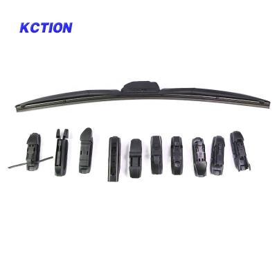 China 99.9% Premium Quality 10 Connectors Adapters Suitable Hybrid Windscreen Wiper Blade Multifunction Car Accessories for sale