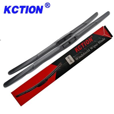 China 100% Manufacturer Premium Quality Expensive Banana Box Custom Kction Hybrid Wiper Blades Universal Car Window facctory for sale