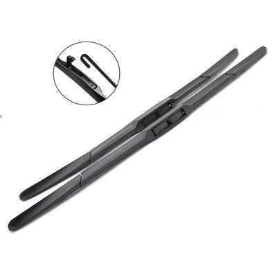 China 100% factory quality professional windshield hook j-type standard premium universal Kction hybrid windshield wiper blade for sale