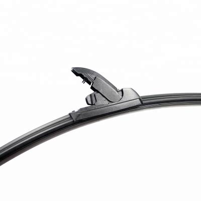 China 100% Universal Chrome Custom Windshield Wiper Update OEM LOGO Boneless Wiper Blade for sale