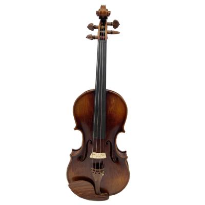 China High quality professional handmade solo violins from solid fir for sale