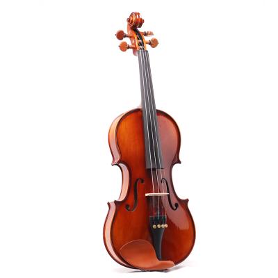 China Good Gifts Solid Flawless Red-Brown Satin Solid 3/4 Violins With Jujube Accessories for sale