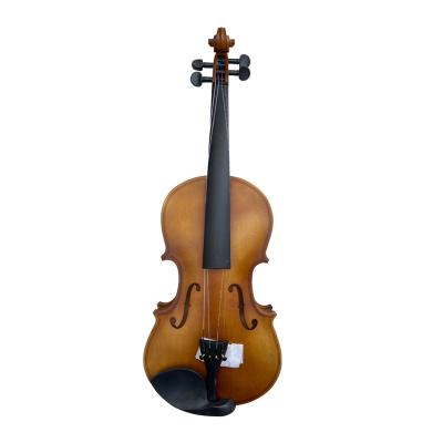 China Linden Plywood Cheaper Price Full Size Laminated Wooden Violin With Free Bow&Case for sale