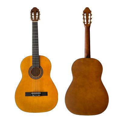 China All Linden Plywood Wholesale Discount Price Student Travel Classical Guitar 36 inch for sale