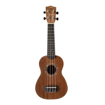 China Wholesale High Quality 21 Inch Sapele Soprano Ukelele Wood Sapele Ukulele for sale