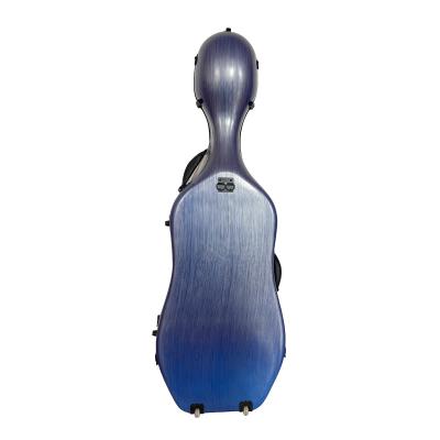 China High Quality Strong Colorful Light Weight Cello Fiberglass Cello Hard Case For Sale for sale