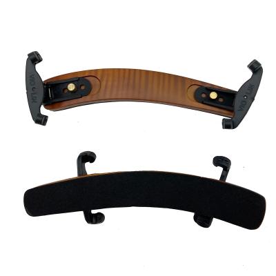 China Best Brands Folding Musical Instrument Accessories Adjustable Violin Shoulder Rest 1/4 for sale