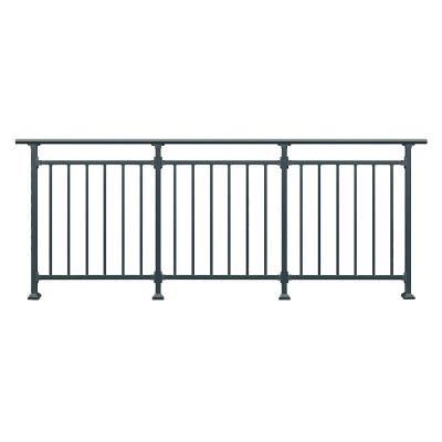 China Custom Modern Metal Fence Graphic Design Aluminum Alloy Railing Balcony Barrier Home Parmrestavilion Outdoor Railing for sale