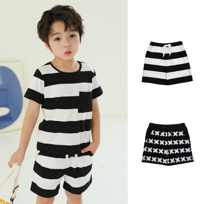 China 2021new Cool Hip Hop Boys Short Pants Baby Kids Short Pants Children Clothing Sets 2-8 Years Hip Hop for sale