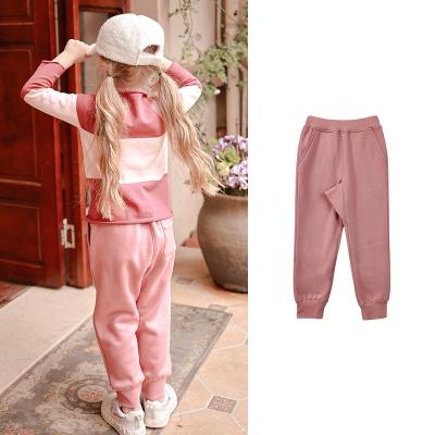 China Factory Custom Wholesale Custom Solid Color Sports Casual Boys Girls Breathable Pants for sale