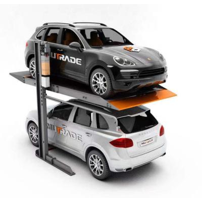 中国 Two Post Single Cylinder Car Parking Lift With 2300kg Standard Lifting Capacity 5000x1850x2050mm 販売のため