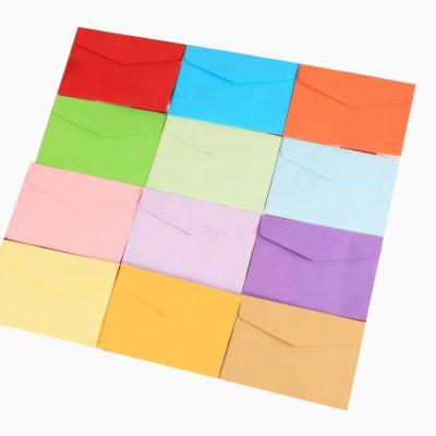 China Eco-friendly Custom Colored Paper Envelopes Card Envelopes Self Adhesive V Flap Envelopes For Wedding Business Invitation Cards for sale