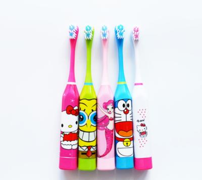 China Low Price Full Automatic Toothbrush Cartoon Creative Children Electric Toothbrush For Child OEM for sale