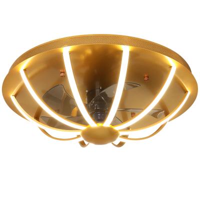 China Modern led flush mount ceiling light living room recessed luxury modern led ceiling fan with light for sale