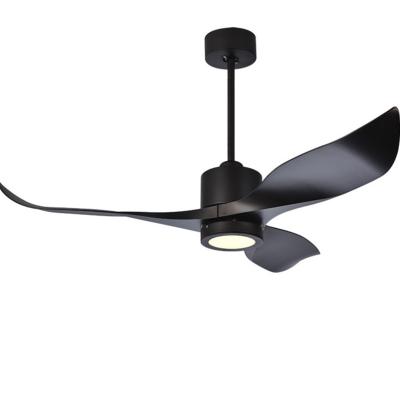 China Dimmable Modern Black Flush Mount Living Room Bedroom Ceiling Light Smart Modern Led Ceiling Fan With Light for sale