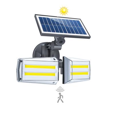 China Modern Garden Security Solar Pathway Light Led Motion Sensor Solar Light Spot All In One Led Wall Light Solar Wall Lamp for sale