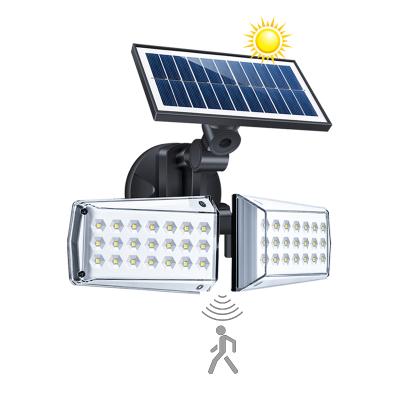 China Garden China Waterproof Garden Led Motion Sensor Solar Outdoor Solar Gate Light Price List Solar Street Light Flood Light for sale